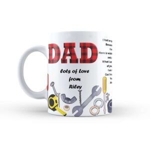 Dad & Granddad Christmas Mug - Image 3