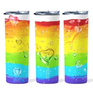 Personalised Tumbler with Vibrant Designs - Image 3