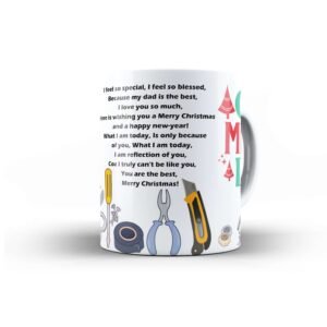 Dad & Granddad Christmas Mug - Image 4