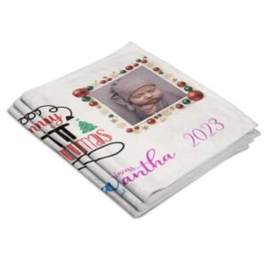 First Christmas Baby Blanket - Image 3