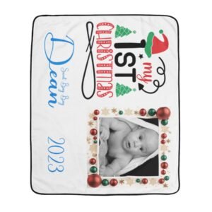 First Christmas Baby Blanket - Image 15