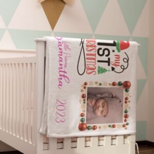 First Christmas Baby Blanket - Image 14