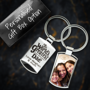 Personalised Keyrings For Dad - Image 1