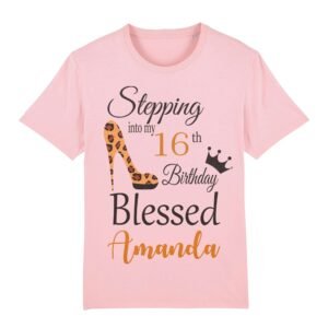 Custom Sweet 16 Birthday T-Shirt - Image 14