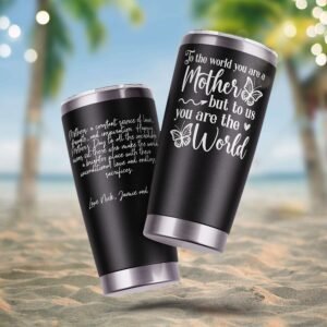World's Best Mom Ever: Custom Travel Mug - Image 5