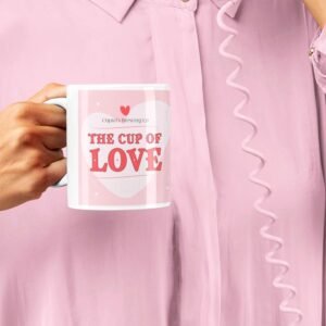 Personalised Valentine Mug with Gnome Design - Image 6