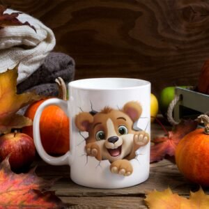 Customised Cute 3D Animal Mug for Kids - Image 16