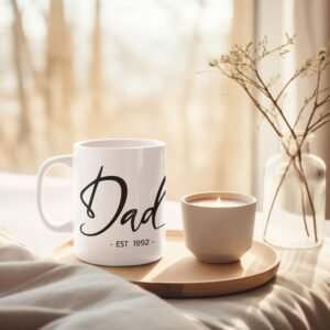 Year of Fatherhood Ceramic Dad Mug - Image 6