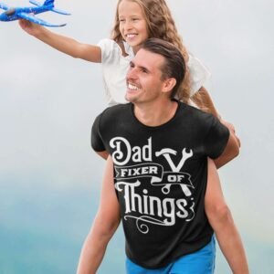 Dad Fixer of Things Personalised T-Shirt - Image 3