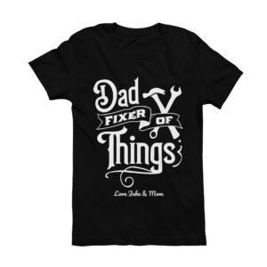 Dad Fixer of Things Personalised T-Shirt - Image 5