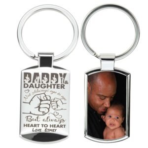 Daddy & Daughter Custom Keyring - Image 4