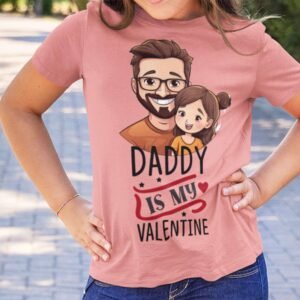 Daddy Is My Valentine - Kids T-Shirts - Image 6