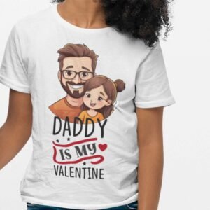 Daddy Is My Valentine - Kids T-Shirts - Image 7