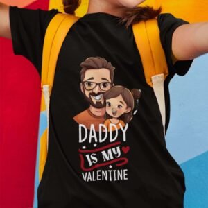 Daddy Is My Valentine - Kids T-Shirts - Image 9