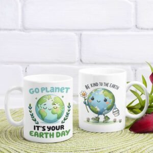 Earth Day Ceramic Mug Set - Image 8