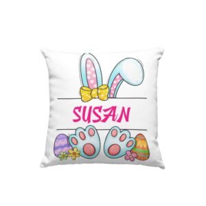 Easter Bunny Personalised Mug, Cushion Cover & T-Shirt - Image 3