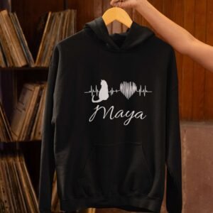 Custom Cat Lover Hoodie - Image 3