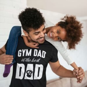 Gym Dad is the Best Dad T-Shirt - Image 1