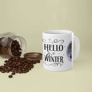 Custom Hello Winter Mug - Image 2