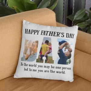Customizable Dad Design Cushion Cover - Image 12