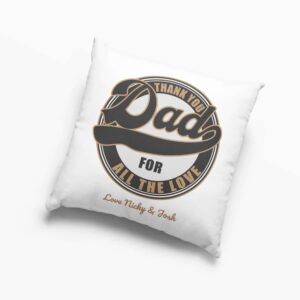 Customizable Dad Design Cushion Cover - Image 4