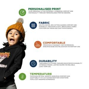 Personalised Halloween Themed Kids Hoodie - Image 9