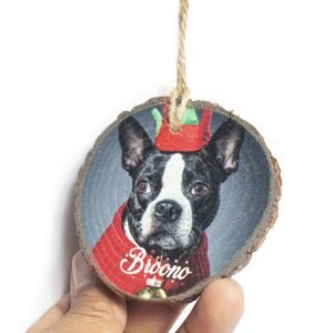 Custom Christmas Wooden Bauble - Image 4