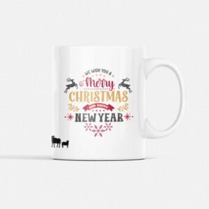 Customisable Snowflake Christmas Mug - Image 5