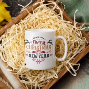 Customisable Snowflake Christmas Mug - Image 10