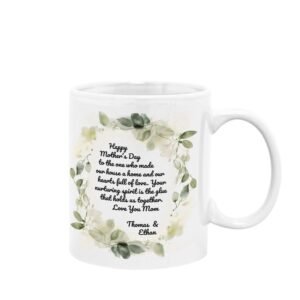 Mom & Daughter Watercolor Mug - Image 9