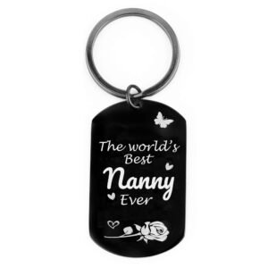 Engraved Nanny Tag: Personalised Colour Printed Tag with Engraved Back - Image 3