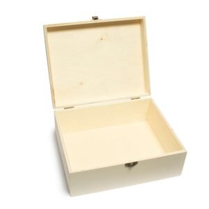 Personalised 28cm x 28cm Wooden Christmas Eve Box - Image 4