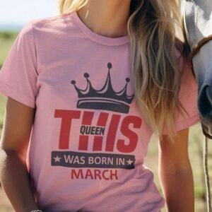 Custom Ladies Birthday Tee - Image 5