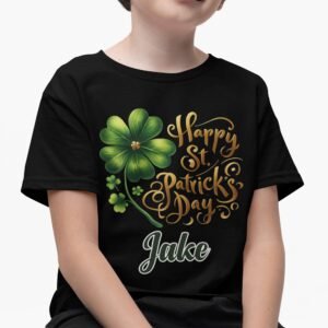Personalised St. Patrick's Day Unisex T-Shirts - Image 5