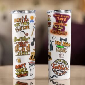 Super Dad Stainless Steel Tumbler - Image 10