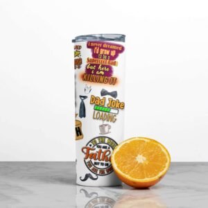 Super Dad Stainless Steel Tumbler - Image 2
