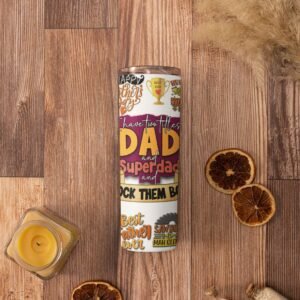 Super Dad Stainless Steel Tumbler - Image 4