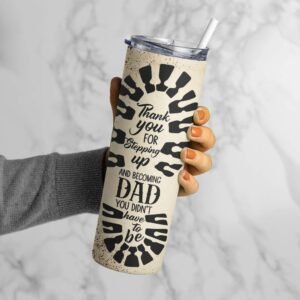 Father's Day Tumbler Tribute for Stepdads - Image 4