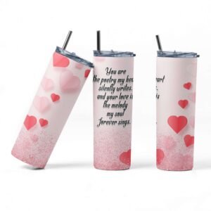 Customisable Valentine Tumbler - Image 9
