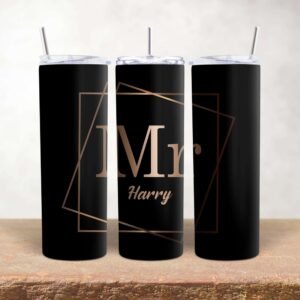 Personalised Mr. & Mrs. Wedding Tumbler - Image 5