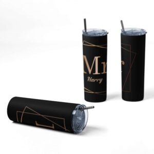 Personalised Mr. & Mrs. Wedding Tumbler - Image 7