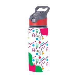 Personalized Name Printed Back-to-School Aluminum Water Bottle - Image 9