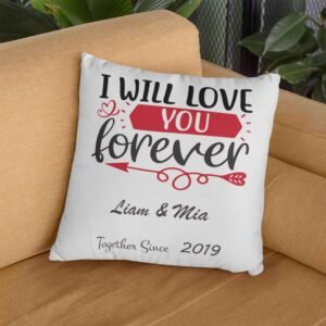 Custom Valentine's Day Cushion Cover - Image 4