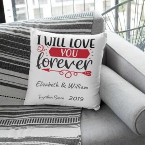 Custom Valentine's Day Cushion Cover - Image 3