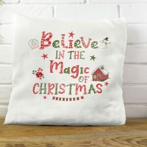 Personalised Christmas Quote Cushion Cover - Image 8