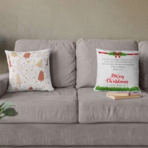 3-Pack Christmas Satin Cushion Covers - Image 9