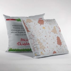 3-Pack Christmas Satin Cushion Covers - Image 11
