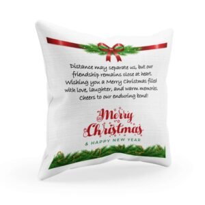 3-Pack Christmas Satin Cushion Covers - Image 6