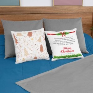 3-Pack Christmas Satin Cushion Covers - Image 8