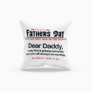 Personalised Photo Cushion Cover For Father's Day Gift - Image 4